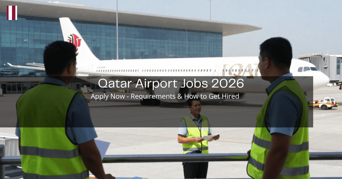 Qatar Airport Jobs 2026