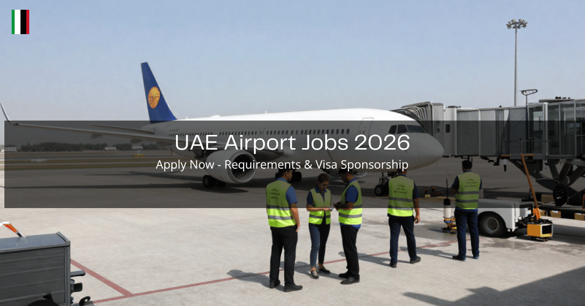 UAE Airport Jobs 2026-